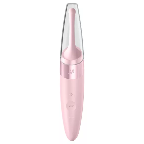 Satisfyer Twirling Delight - vibrator clitoridian impermeabil - roz