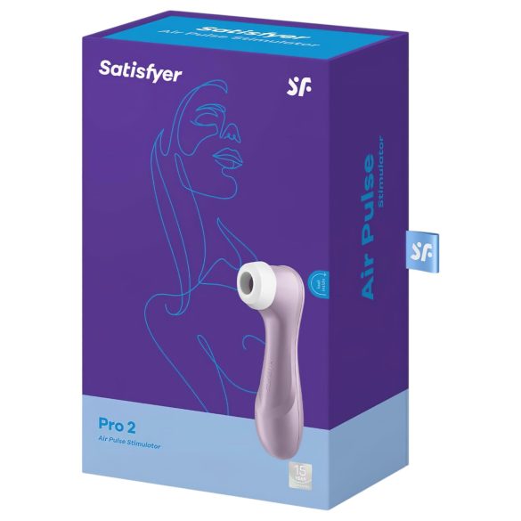 Satisfyer Pro 2 Gen2 - stimulator clitoral cu baterie - mov