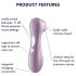 Satisfyer Pro 2 Gen2 - stimulator clitoral cu baterie - mov