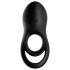 Satisfyer Legendary Duo - inel pentru penis cu vibrații, reîncărcabil - negru