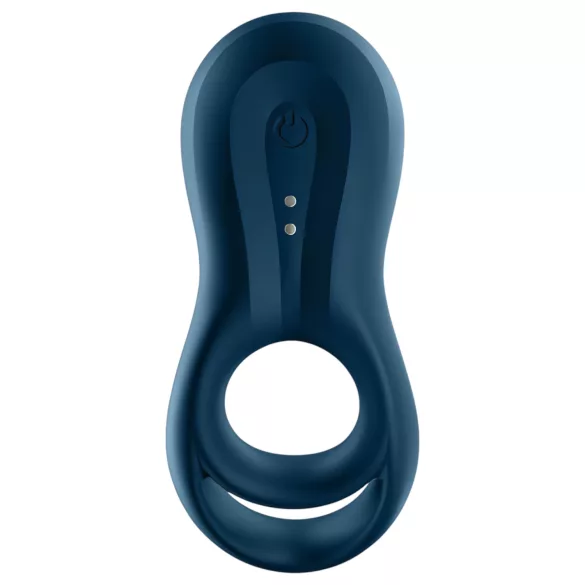 Satisfyer Epic Duo - Inel penian vibrator controlat prin aplicație, pentru bărbați (negru)