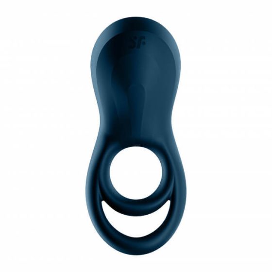 Satisfyer Epic Duo - inel vibrator inteligent pentru penis (negru)