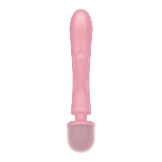 Satisfyer Triple Lover - Vibrator pentru punctul G și masaj (roz)