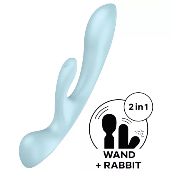 Satisfyer Triple Oh - vibrator pentru punctul G și clitoris - reîncărcabil