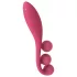 Satisfyer Tri Ball 1 - vibrator multifuncțional reîncărcabil - roșu