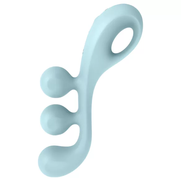 Satisfyer Tri Ball 2 - vibrator multifuncțional - silicon - verde mentă