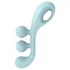 Satisfyer Tri Ball 2 - vibrator multifuncțional - silicon - verde mentă