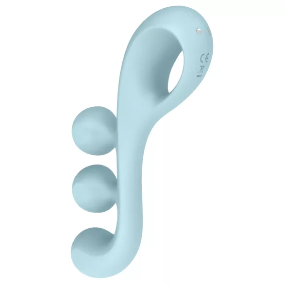 Satisfyer Tri Ball 2 - vibrator multifuncțional - silicon - verde mentă