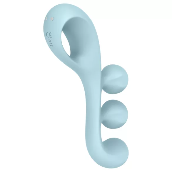 Satisfyer Tri Ball 2 - vibrator multifuncțional - silicon - verde mentă