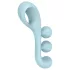 Satisfyer Tri Ball 2 - vibrator multifuncțional - silicon - verde mentă