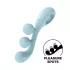 Satisfyer Tri Ball 2 - vibrator multifuncțional - silicon - verde mentă