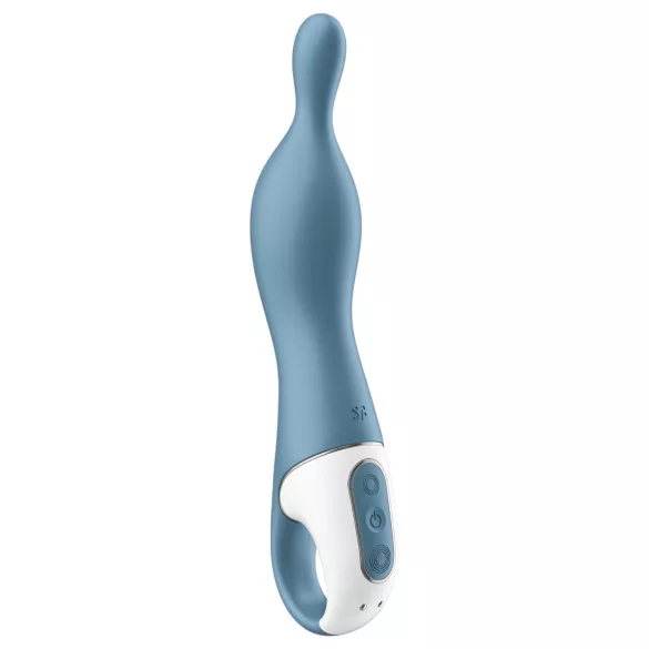 Satisfyer A-Mazing 1 - vibrator pentru punctul A - reîncărcabil - albastru