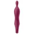 Satisfyer - vibrator punct A reincarcabil - silicon roșu
