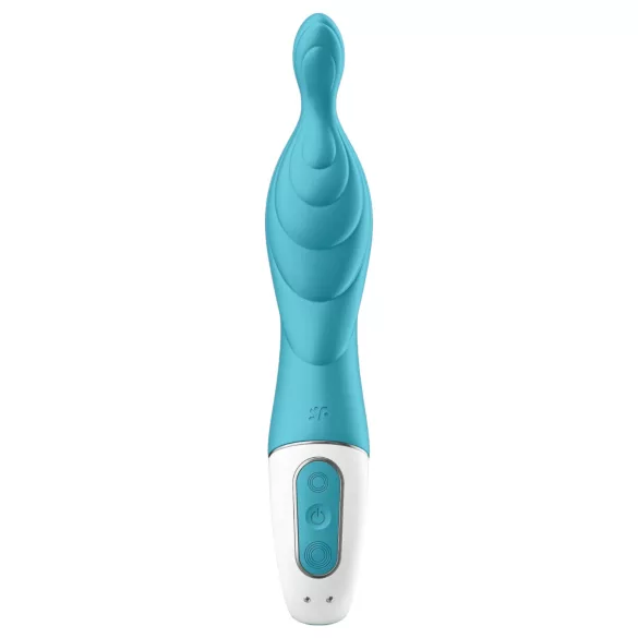 Satisfyer A-Mazing 2 - vibrator A-spot reincărcabil - turcoaz