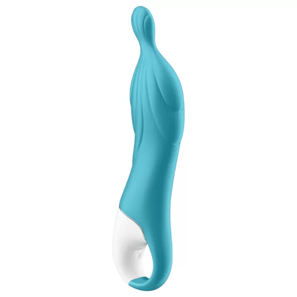 Satisfyer A-Mazing 2 - vibrator A-spot reincărcabil - turcoaz