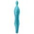 Satisfyer A-Mazing 2 - vibrator A-spot reincărcabil - turcoaz