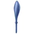 Satisfyer Bullseye - Inel penian cu vibrații controlat prin aplicație, pentru bărbați (albastru)