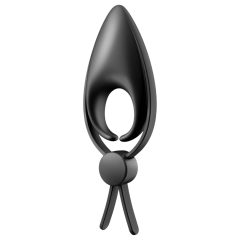   Satisfyer Sniper - inel vibrator pentru penis cu baterii (negru)