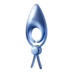   Inelul vibrator pentru penis cu baterie Satisfyer Sniper (albastru)