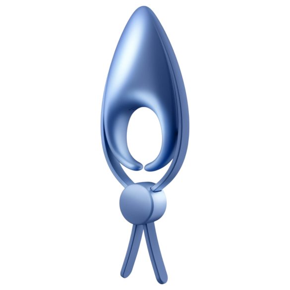 Satisfyer Sniper - inel pentru penis cu vibrații, reîncărcabil - albastru