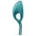 Satisfyer Swordsman - inel penis cu vibrații reîncărcabil - silicon verde