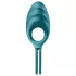 Satisfyer Swordsman - inel penis cu vibrații reîncărcabil - silicon verde