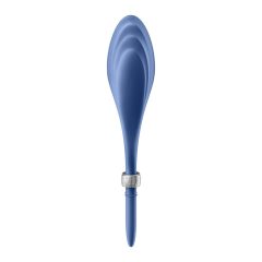   Satisfyer Duelist - inel vibrator pentru penis cu baterie (albastru)