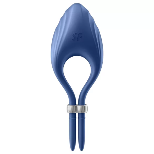 Satisfyer Duelist - inel pentru penis cu vibrații, reîncărcabil - albastru