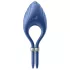 Satisfyer Duelist - inel pentru penis cu vibrații, reîncărcabil - albastru