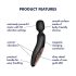 Satisfyer Wand-erland - vibrator masaj - negru