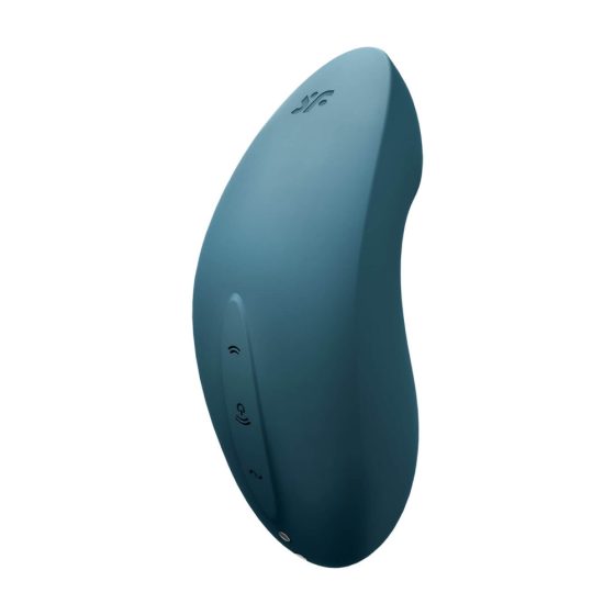 Satisfyer Vulva Lover 2 - vibrator clitoridian cu acumulator și tehnologie de valuri de aer (albastru)