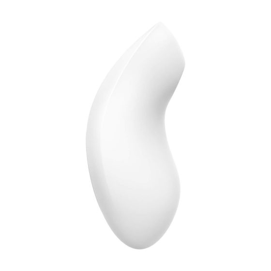 Satisfyer Vulva Amantul 2 - vibrator clitoridian cu baterie și unde de aer (alb)