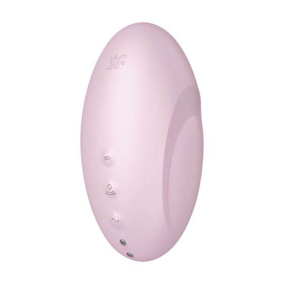 Satisfyer Vulva Lover 3 - vibrator stimulator de clitoris cu unde de aer, reincarcabil (roz)
