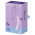 Satisfyer Curvy Trinity 2 - vibrator cu unde de aer 2în1 - mov