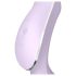 Satisfyer Curvy Trinity 2 - vibrator cu unde de aer 2în1 - mov