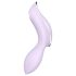 Satisfyer Curvy Trinity 2 - vibrator cu unde de aer 2în1 - mov