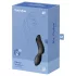Satisfyer Curvy Trinity 2 - vibrator 2în1 cu unde de aer - negru