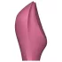 Satisfyer Curvy Trinity 3 - vibrator 2în1 stimulator clitoridian cu aer - roșu