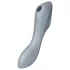 Satisfyer Curvy Trinity 3 - vibrator cu unde de aer 2în1 - gri