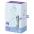 Satisfyer Curvy Trinity 3 - vibrator cu unde de aer 2în1 - gri