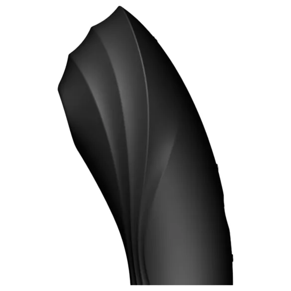 Satisfyer Curvy Trinity 4 - vibrator 2în1 cu unde de aer - negru