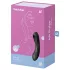 Satisfyer Curvy Trinity 4 - vibrator 2în1 cu unde de aer - negru