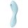 Satisfyer Curvy Trinity 5+ - vibrator 2în1 inteligent - albastru