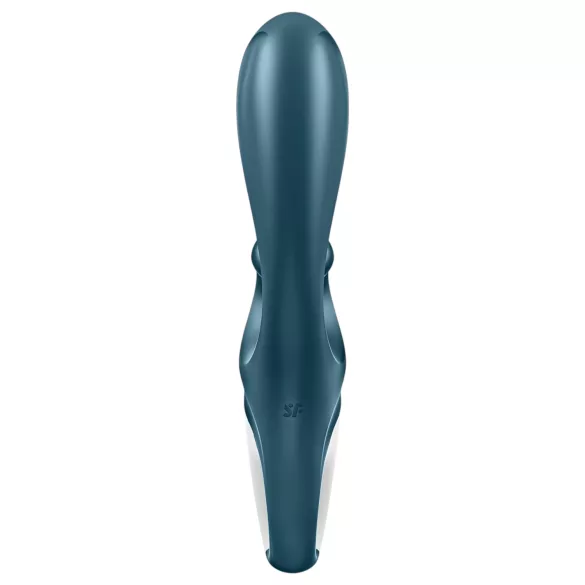 Satisfyer Hug Me - vibrator cu braț clitoridian inteligent - silicon albastru