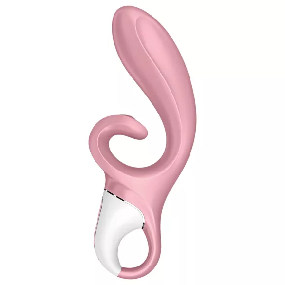 Satisfyer Hug Me - vibrator cu braț pentru clitoris controlat prin aplicație (roz)
