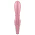 Satisfyer Hug Me - vibrator cu braț pentru clitoris controlat prin aplicație (roz)