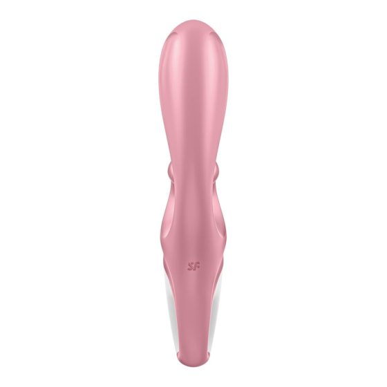 Satisfyer Hug Me - vibrator inteligent cu braț clitoridian (roz)