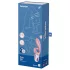 Satisfyer Hug Me - vibrator cu braț pentru clitoris controlat prin aplicație (roz)