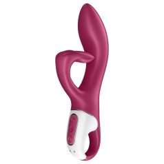   Satisfyer Embrace Me - vibrator cu braț pentru clitoris - reîncărcabil - roșu