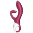 Satisfyer Embrace Me - vibrator cu braț pentru clitoris - reîncărcabil - roșu